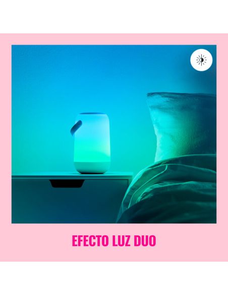 Lâmpada portátil com alça colorida Wifi Gradiente RGB 2200K-6500K atmosfera