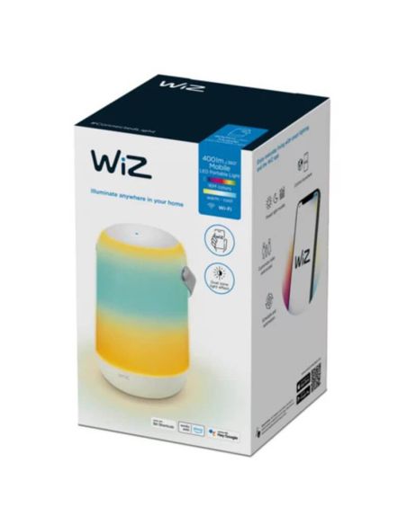 Lámpara portátil con Asa a todo color Wifi Gradient RGB 2200K-6500K  caja