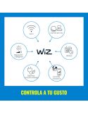 Lâmpada portátil com alça colorida Wifi Gradiente RGB 2200K-6500K controle wiZ