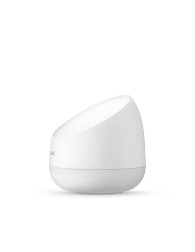 Candeeiro de mesa portátil Squire com 3 focos coloridos ajustáveis, IP20, detalhe lateral Wifi