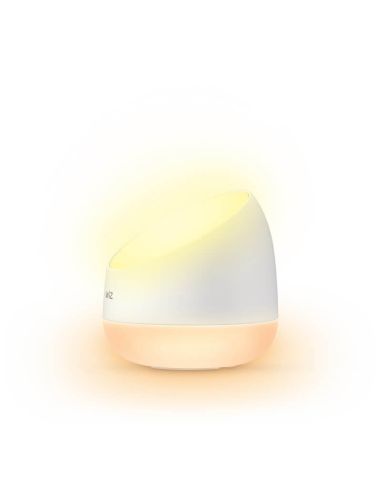 Lámpara de mesa Portable Squire 3 focos ajustables a todo color, IP20, Wifi