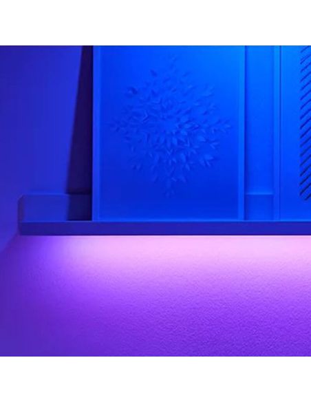 Kit de démarrage Bande LED 2 m Smart full color, commande vocale et Wifi ambiant