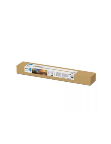 Lámpara de pie/Barra de Luz Pole Foco 4,9W (Equiv. 50W) a todo color, Plug & Play Control por voz, aplicación WiZ y Wifi caja