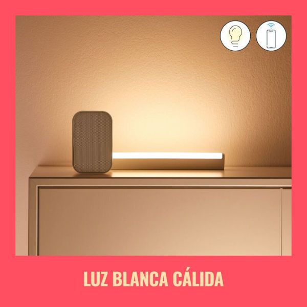 Barra de luces lineal a todo color single220-6500 (RGB) 5,5W IP20 Wifi ambiente luz calida