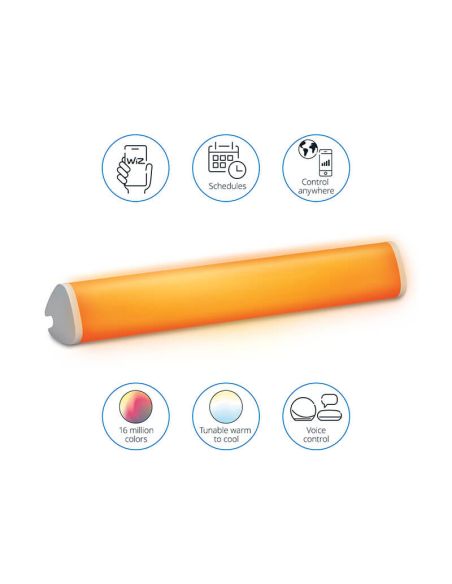 Barra de luces lineal a todo color single220-6500 (RGB) 5,5W IP20 Wifi caracteristicas