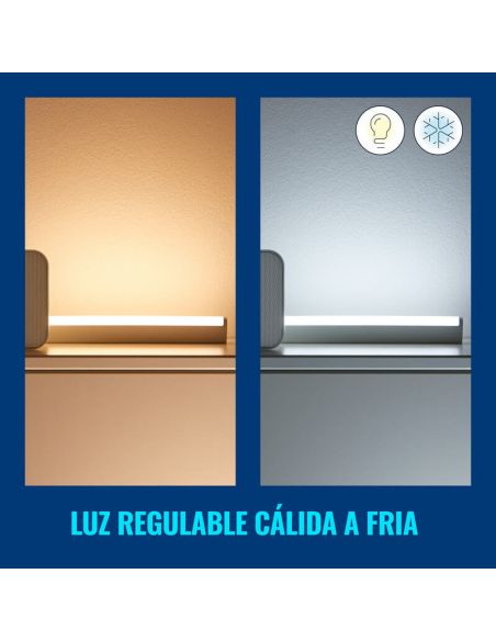 Barre lumineuse linéaire polychrome single220-6500 (RVB) 5,5 W IP20 Wifi lumière froide