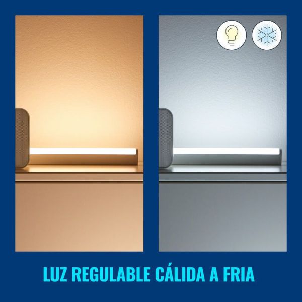 Barra de luces lineal a todo color single220-6500 (RGB) 5,5W IP20 Wifi luz fria