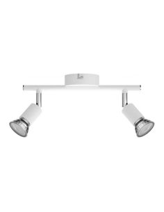 Focos Orientables Limbali blanco 2 Luces GU10