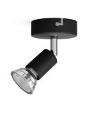 Foco Orientable Limbali negro 1 Luz GU10