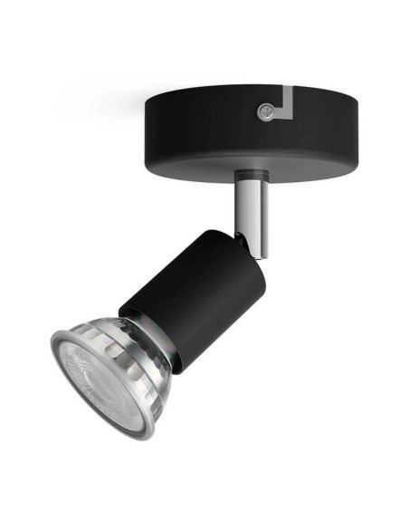 Foco Orientable Limbali negro 1 Luz GU10