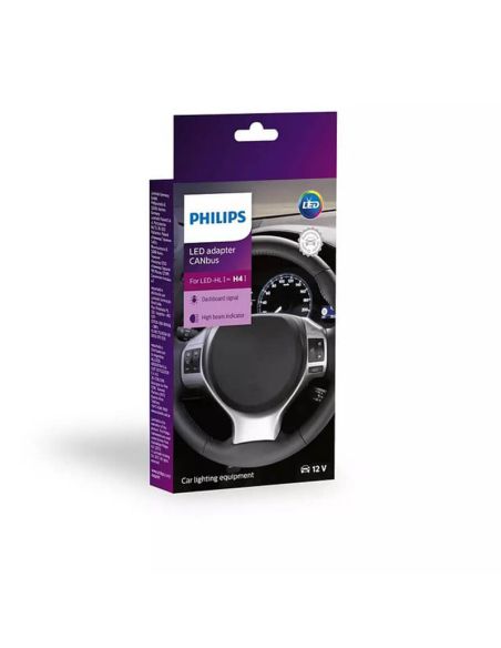 Adaptateur CanBus pour ampoules LED Philips pour H4 2 unités 18960C2 Philips | LéonLeds