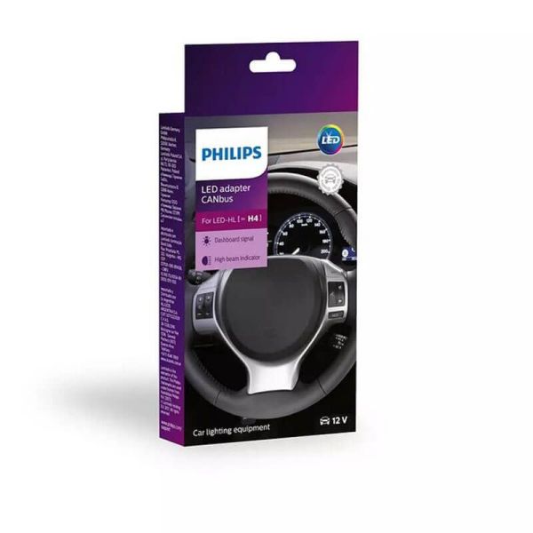 Adaptador CanBus para lâmpadas LED Philips para unidades H4 2 18960C2 Philips | LeonLeds