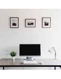 Lámpara de sobremesa LED blanca Harvey foto de ambiente