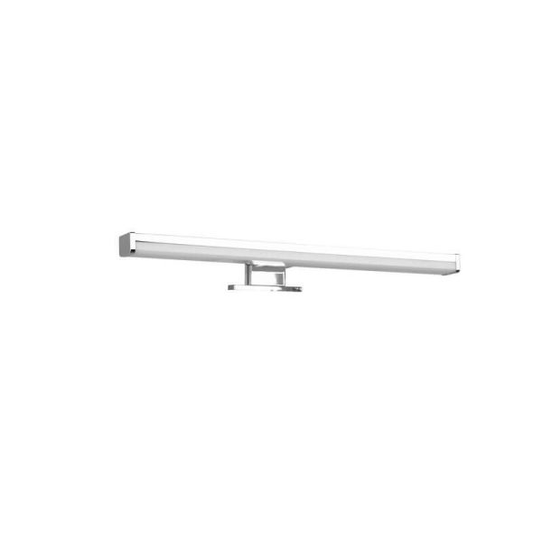 Aplique de pared LED Lino cromo pequeño  IP44 7,4W 3000K apagado