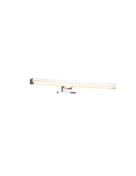 Aplique de pared LED Lino cromo pequeño  IP44 7,4W 3000K