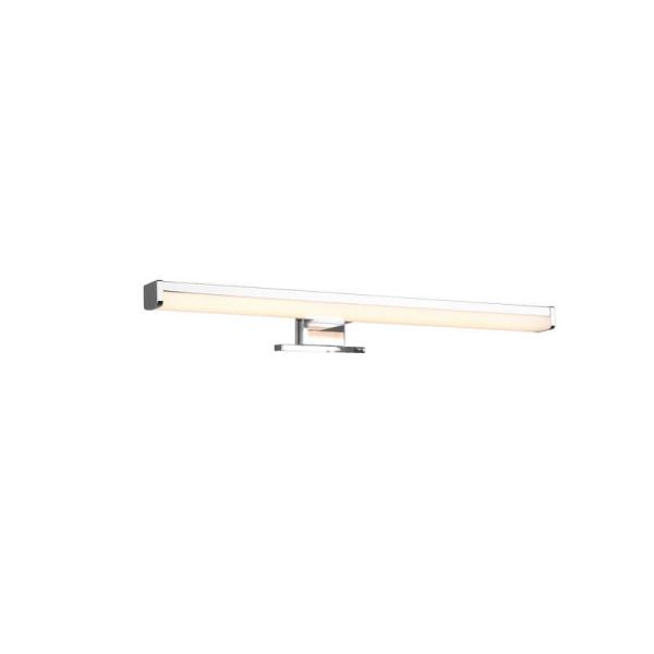Aplique de pared LED Lino cromo pequeño  IP44 7,4W 3000K