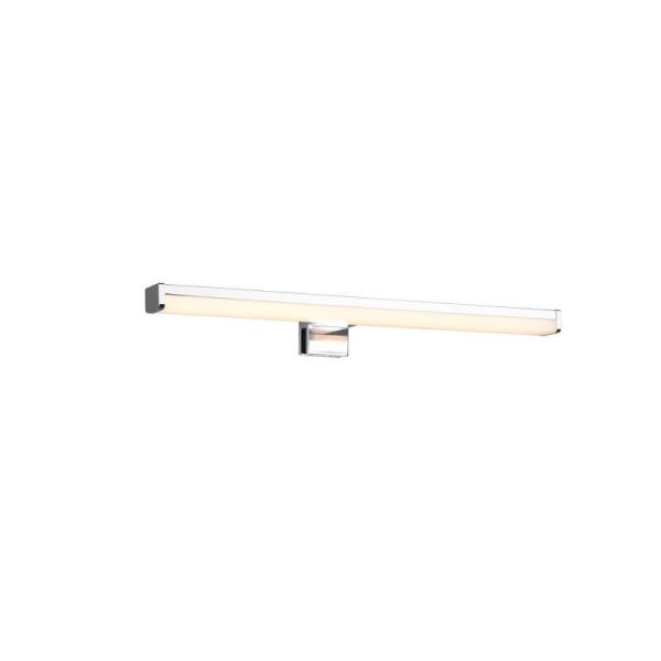 Aplique de pared LED Lino cromo pequeño  IP44 7,4W 3000K encendido