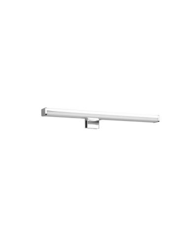 Petite applique LED Lino chromée et tailles IP44 7,4W 3000K