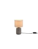 Lámpara de sobremesa LED cerámica y cuerda Mala pequeña IP20