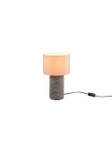 Lámpara de sobremesa LED cerámica y cuerda Mala 60W - IP20