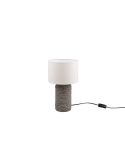 Lámpara de sobremesa LED cerámica y cuerda Mala 60W - IP20 apagada