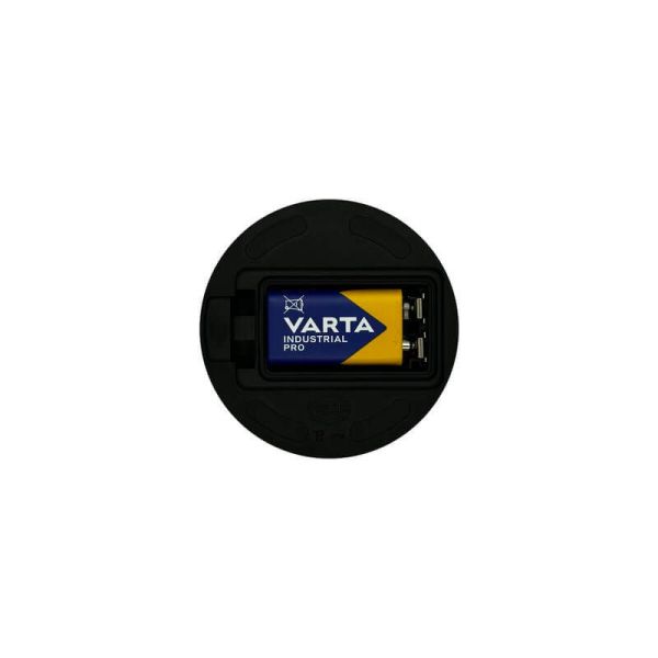 Baliza Homologada V-16 conectada DGT 3.0 IOT Hella - vista de pilas