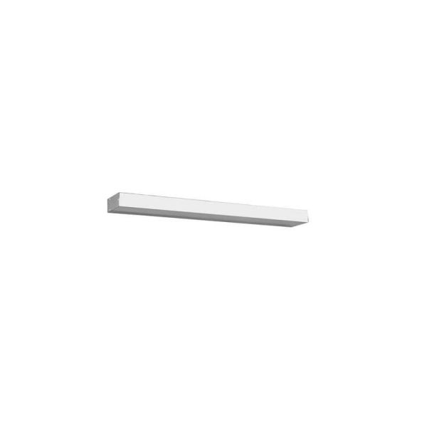 Aplique de pared LED Rocco blanco varios tamaños IP44 pequeño apagado