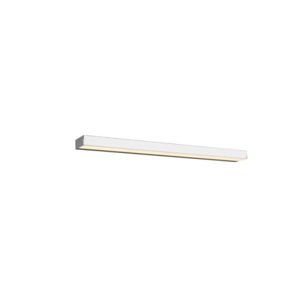 Aplique de pared LED Rocco blanco varios tamaños IP44 grande