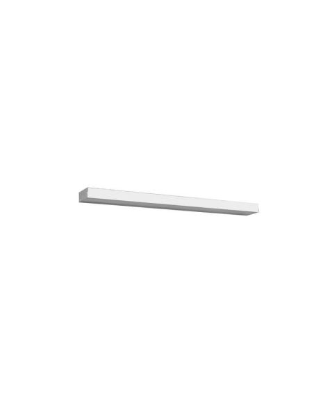 Aplique de pared LED Rocco blanco varios tamaños IP44 grande apagado