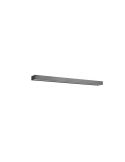 Aplique LED Rocco preto vários tamanhos IP44