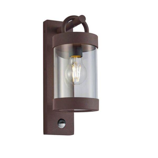 Aplique exterior con sensor de movimiento Sambesi 204169124 | LeonLeds