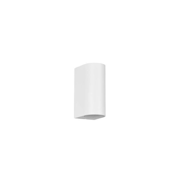 Aplique de pared LED curvo Roya Color blanco mate IP44