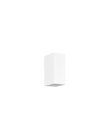 Aplique de pared LED rectangular Roya varios colores IP44