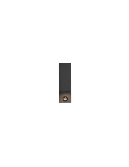 Aplique de pared LED cuadrado con sensor de movimiento Roya con 2 Luces IP44 ambiente