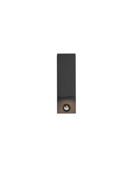Aplique de pared LED cuadrado con sensor de movimiento Roya con 2 Luces IP44 ambiente con luz