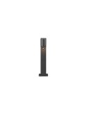 Baliza LED exterior pequeña con sensor de movimiento Roya IP44 perspectiva