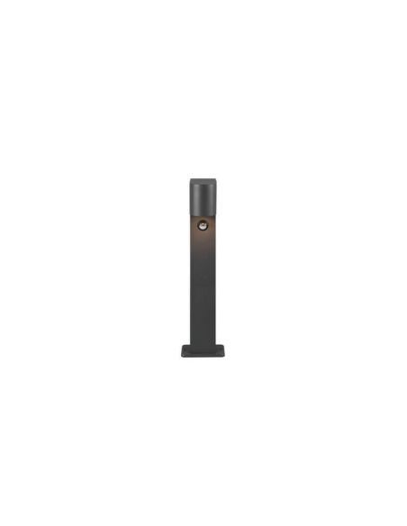 Baliza LED exterior pequeña con sensor de movimiento Roya IP44 perspectiva