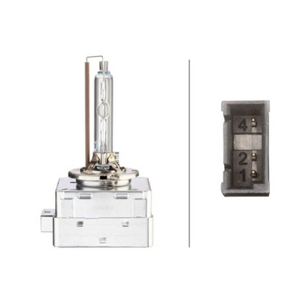 Lâmpada Xenon D3S, farol - 42V - 35W - 8GS 007 949-541