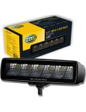 Barra LED rectangular de trabajo Black Magic Cube 6,2" 12V/24V 2.880Lm 1 Unds. con cable Hella 1FB 358 176-201 | LeonLeds