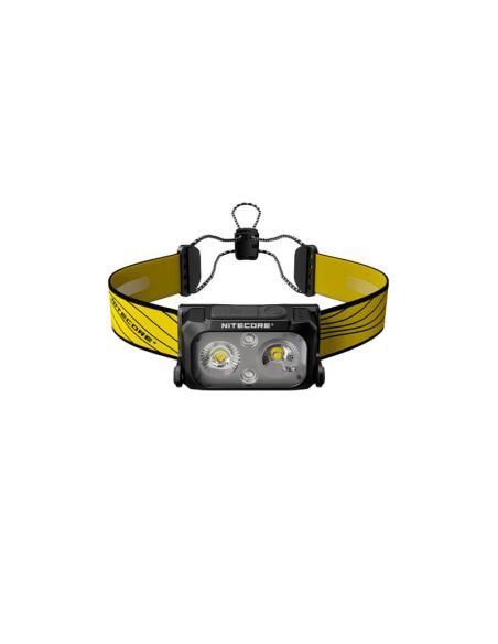 Nitecore NU25 400Lm Linterna de Cabeza LED Recargable y Ligera con Luz Roja Auxiliar con indicador de carga | LeonLeds