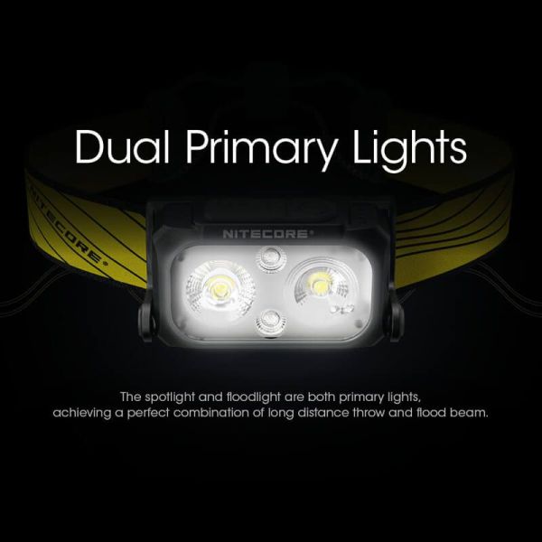 Linterna de cabeza NU25 Nitecore luz principal | LeonLeds