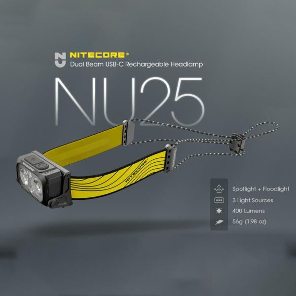 Linterna de cabeza NU25 Nitecore | LeonLeds