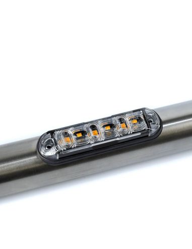 Âmbar LED Strobe Pilot 4 Programas XA1 EMC R10 IP68 FT-205 Fristom | LeonLeds