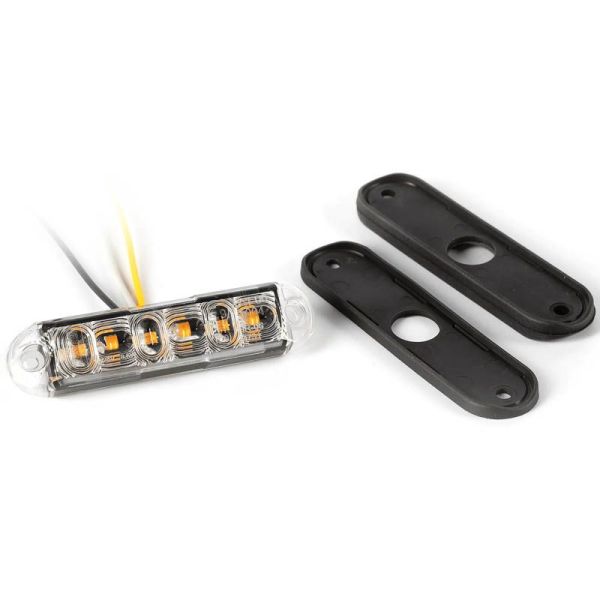 Piloto LED Estroboscópica Ambar 4 Programas XA1 EMC R10 IP68 FT-205 Fristom | LeonLeds