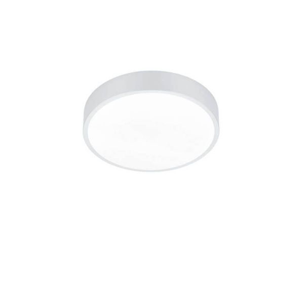 Plafón LED Waco pequeño blanco 28W 3200lm regulable luz fría