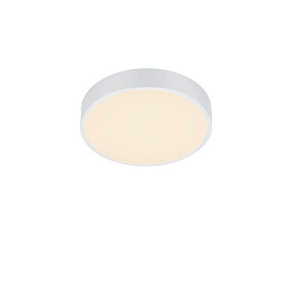 Plafón LED Waco pequeño blanco 28W 3200lm regulable | LeonLeds