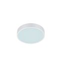 Plafón LED Waco pequeño blanco 28W 3200lm regulable negro