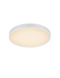 Plafón LED redondo Waco blanco mediano 28W 6200lm regulable | LeonLeds