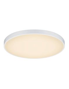 Waco grand plafonnier LED rond blanc | LéonLeds