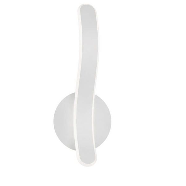 Applique murale LED blanche Parme | Léonleds